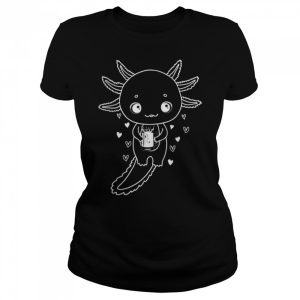 Axolotl with Beer I Party Axolotl T Shirt 2