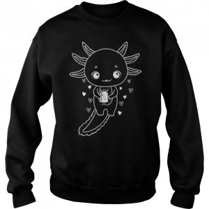 Axolotl with Beer I Party Axolotl T Shirt 4