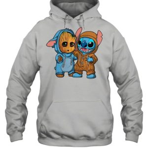 Baby Groot And Stitch Is Best Friend shirt 5