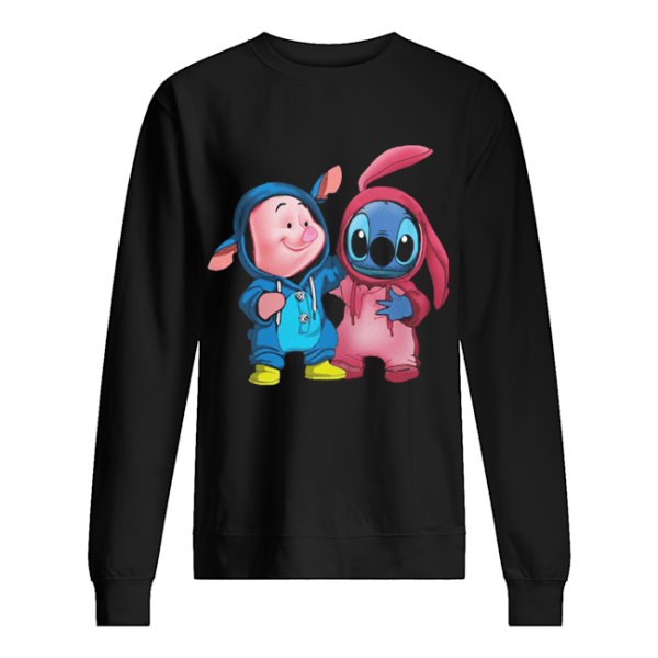 Baby Piglet and Stitch shirt