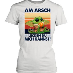 Baby Yoda Am Arsch Lecken Du Mich Kannst Vintage shirt