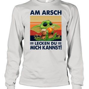 Baby Yoda Am Arsch Lecken Du Mich Kannst Vintage shirt 3