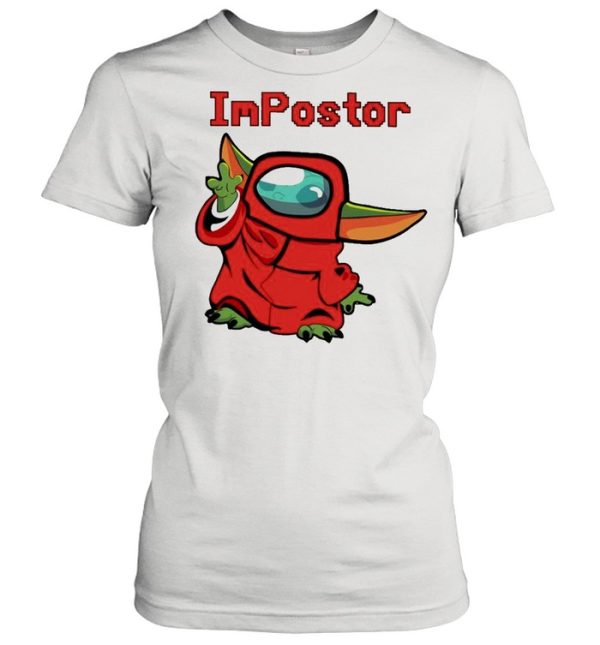 Baby Yoda Among Us Impostor shirt