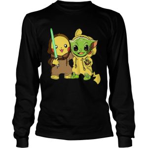 Baby Yoda And Baby Pikachu shirt 2