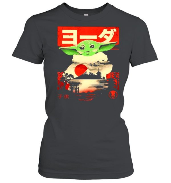 Baby Yoda Blood Moon Star Wars Shirt