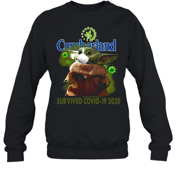 Baby Yoda Cumberland Farms Survived Covid-19 2020 Shirt