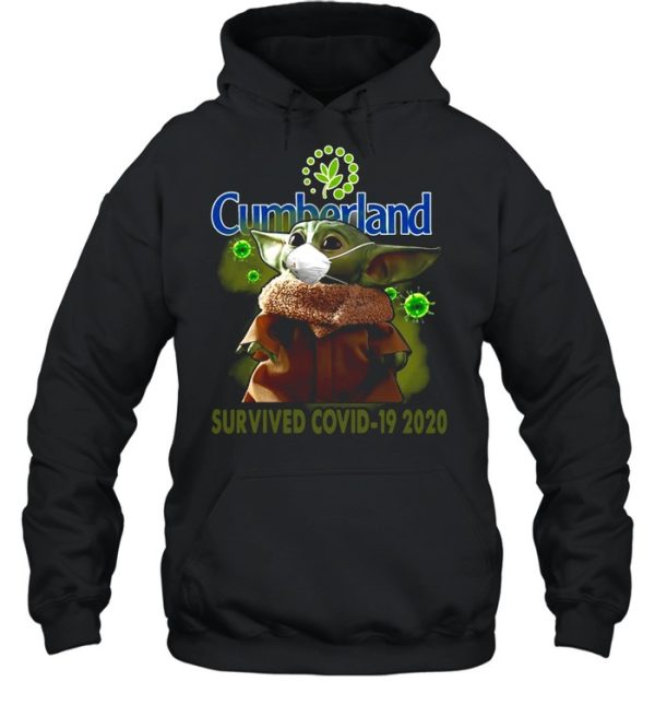 Baby Yoda Cumberland Farms Survived Covid-19 2020 Shirt