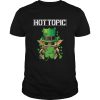 Baby Yoda Hottopic Shamrock StPatricks Day shirt