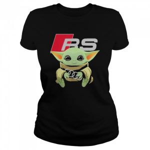 Baby Yoda Hug Audi RS Shirt 2