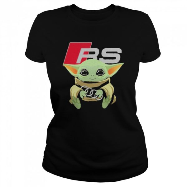 Baby Yoda Hug Audi RS Shirt