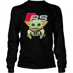 Baby Yoda Hug Audi RS Shirt 3