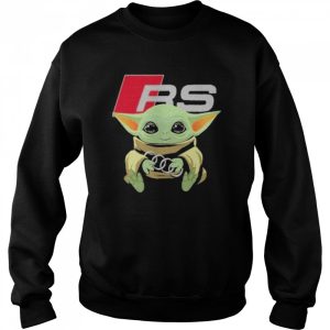 Baby Yoda Hug Audi RS Shirt 4