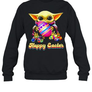 Baby Yoda Hug Easter Egg Happy Easter 2021 shirt 4