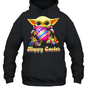 Baby Yoda Hug Easter Egg Happy Easter 2021 shirt 5