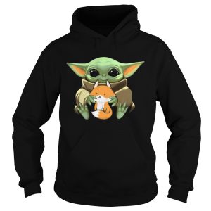 Baby Yoda Hug Fox shirt