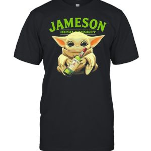 Baby Yoda Jameson Irish whiskey shirt