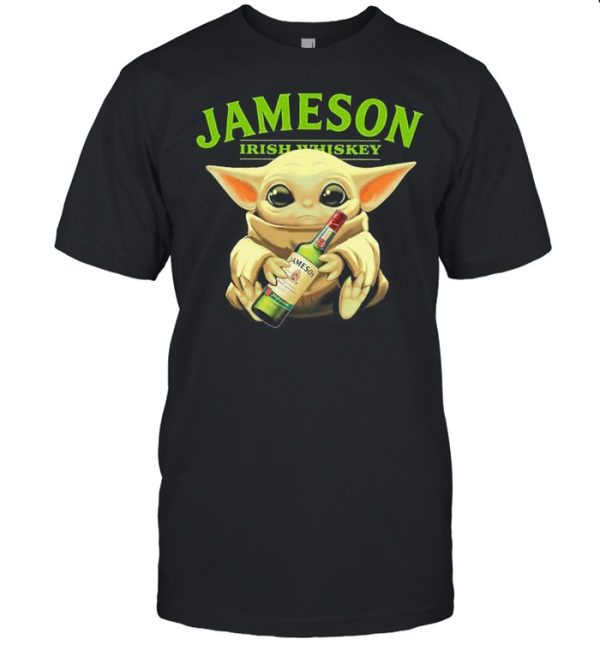 Baby Yoda Jameson Irish whiskey shirt