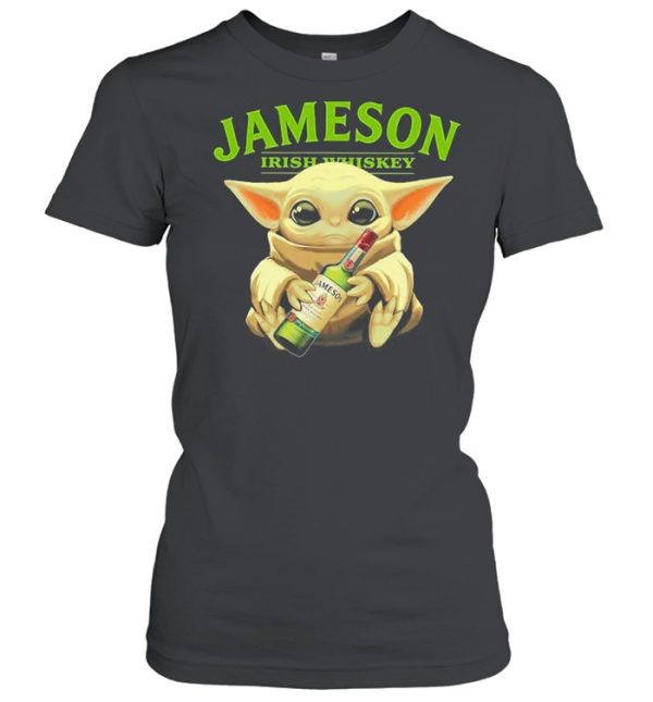 Baby Yoda Jameson Irish whiskey shirt