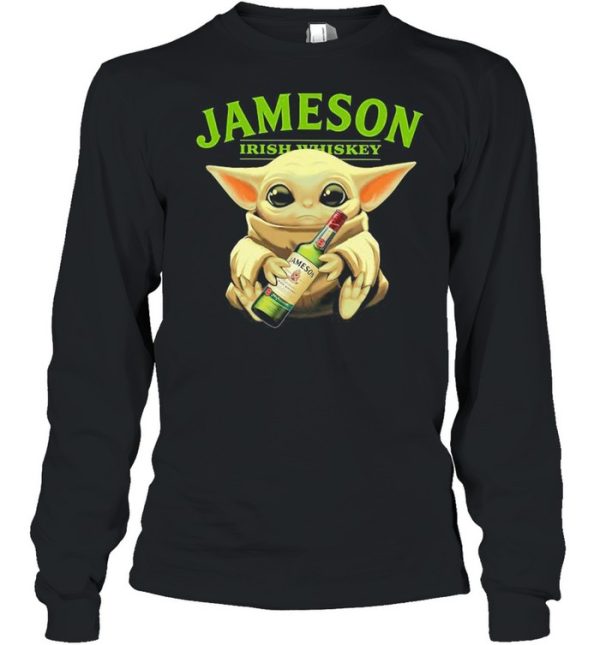 Baby Yoda Jameson Irish whiskey shirt