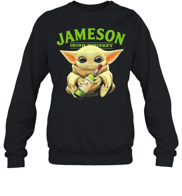 Baby Yoda Jameson Irish whiskey shirt