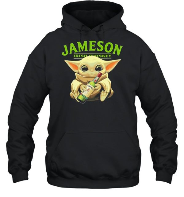 Baby Yoda Jameson Irish whiskey shirt