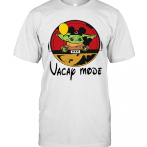Baby Yoda Mickey Vacay Mode T-Shirt