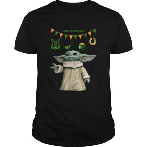 Baby Yoda St Patricks Day shirt