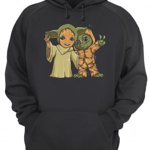 Baby Yoda and Groot shirt 3