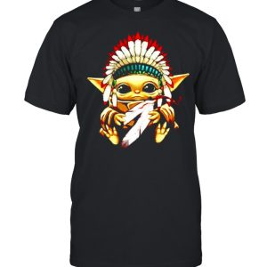 Baby Yoda native American shirt