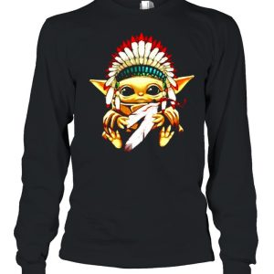 Baby Yoda native American shirt 3