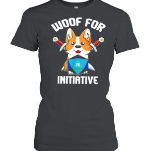 Baby corgi woof for initiative shirt