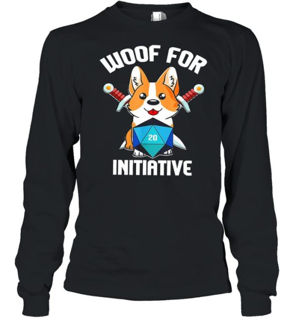 Baby corgi woof for initiative shirt