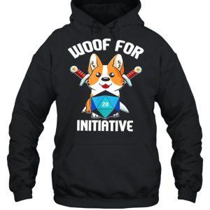 Baby corgi woof for initiative shirt 5