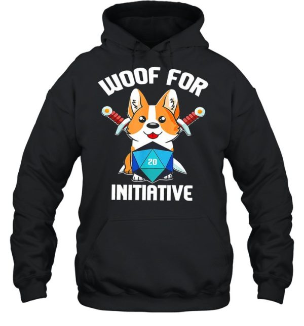 Baby corgi woof for initiative shirt