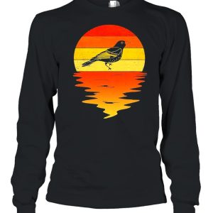 Baltimore Oriole Retro Sunset Vintage Shirt 1