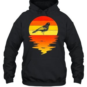 Baltimore Oriole Retro Sunset Vintage Shirt