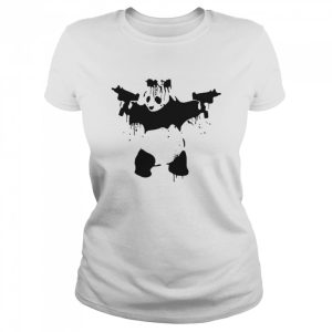 Banksy Panda With Guns T Shirt 2