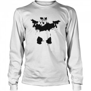 Banksy Panda With Guns T Shirt 3