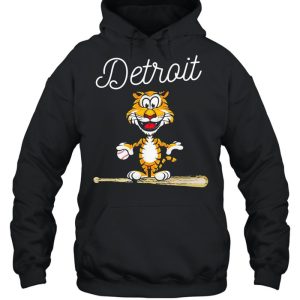 Baseball Distressed 1 Tiger Mascot Shirt 3