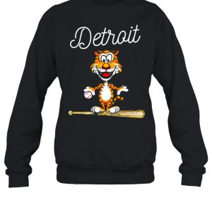 Baseball distressed tiger mascot shirt 2