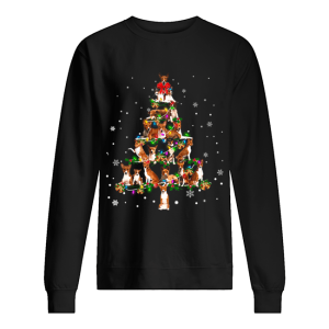 Basenji Christmas Tree T-Shirt