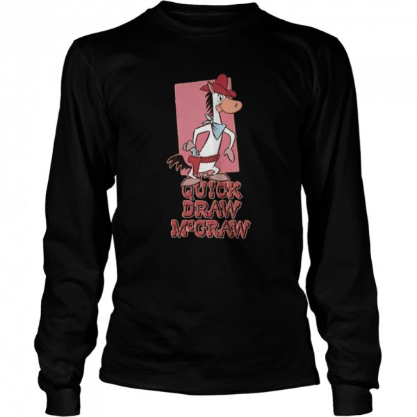 Basic Novelty Draw Retro Quick Draw Mcgraw shirt