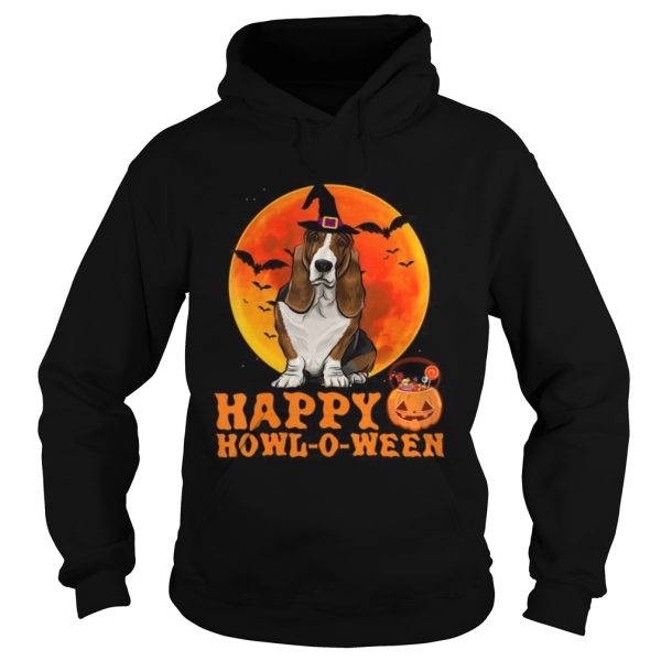 Basset Hound Dog Halloween Happy Howloween shirt