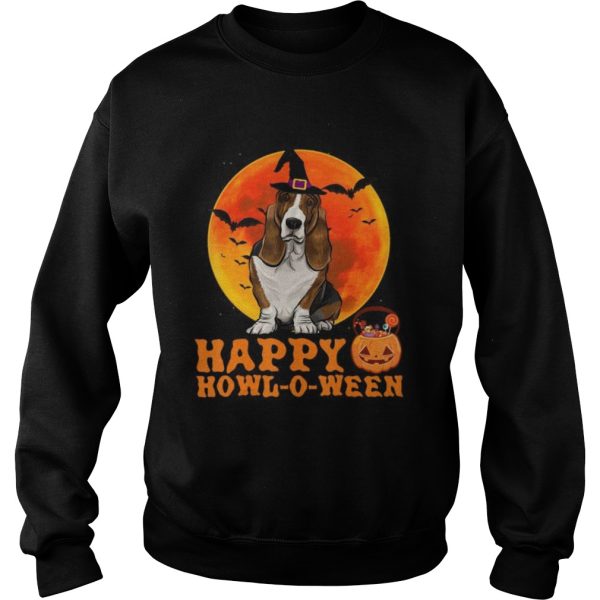 Basset Hound Dog Halloween Happy Howloween shirt