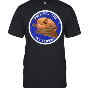 Bat protect the sky puppies shirt