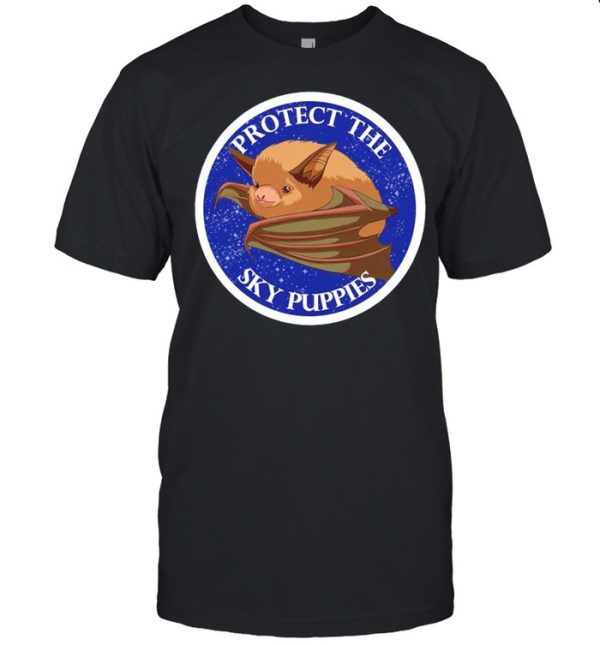 Bat protect the sky puppies shirt