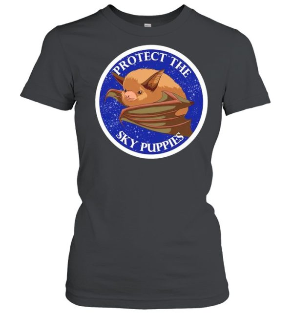 Bat protect the sky puppies shirt