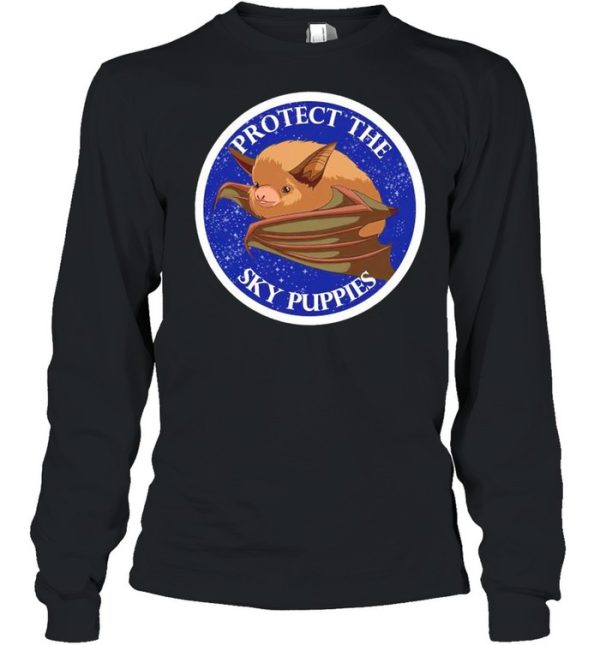 Bat protect the sky puppies shirt