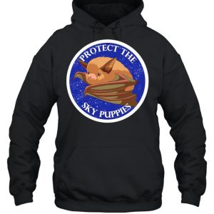 Bat protect the sky puppies shirt 5