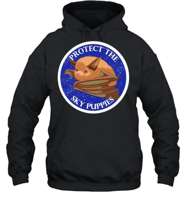 Bat protect the sky puppies shirt